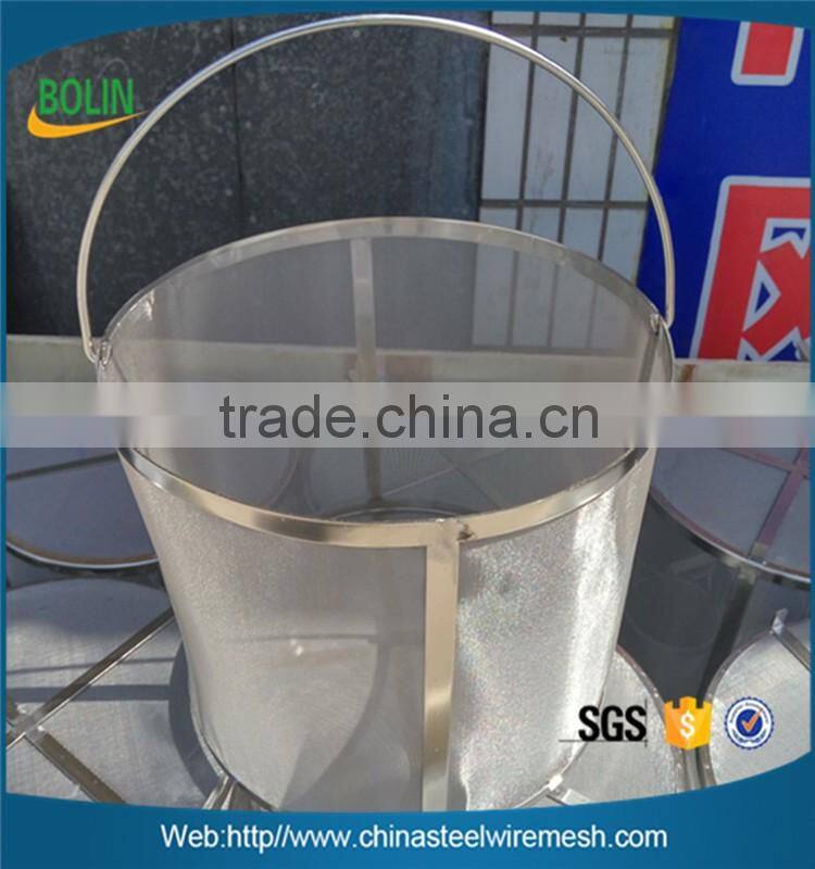 14" x 16" 300 MICRON HOP SPIDER/FILTER FOR BREW KETTLE