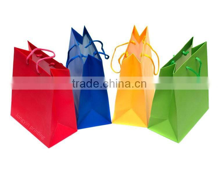 High quality colorful paper bags printing