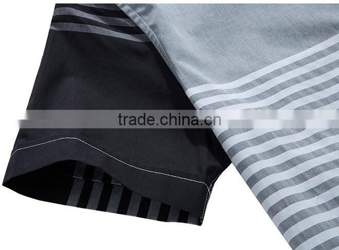 Men's Vogue Casual Plaids cotton short sleeve T Shirt