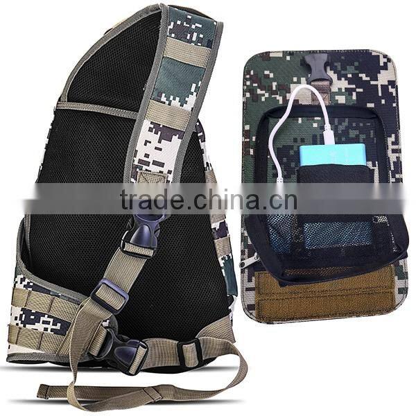 2015 Top Sale Army Solar Backpack