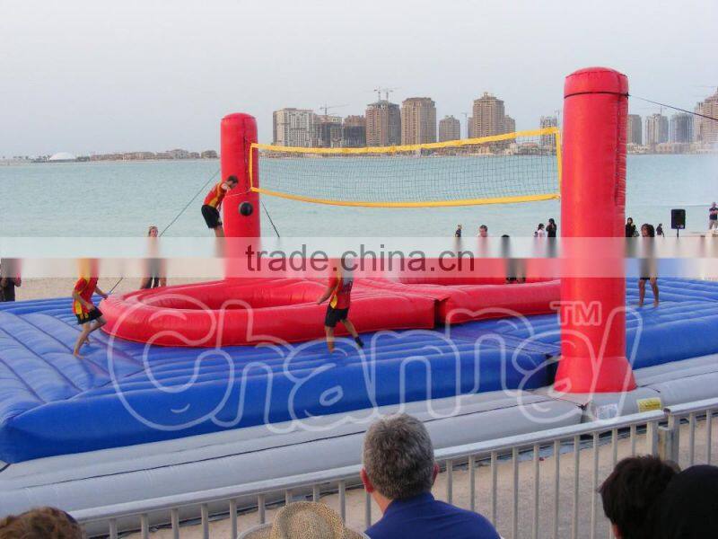 High quality inflatable inflatable bossball Court Sport Games Field, inflatable beach volleyball court