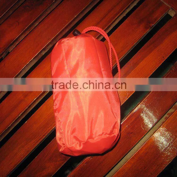green advertising self inflatable pillow,camping self inflatable pillow