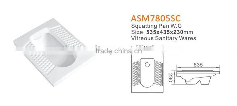 Reasonable price alibaba wholesale squatting pan and ceramic squat toilet