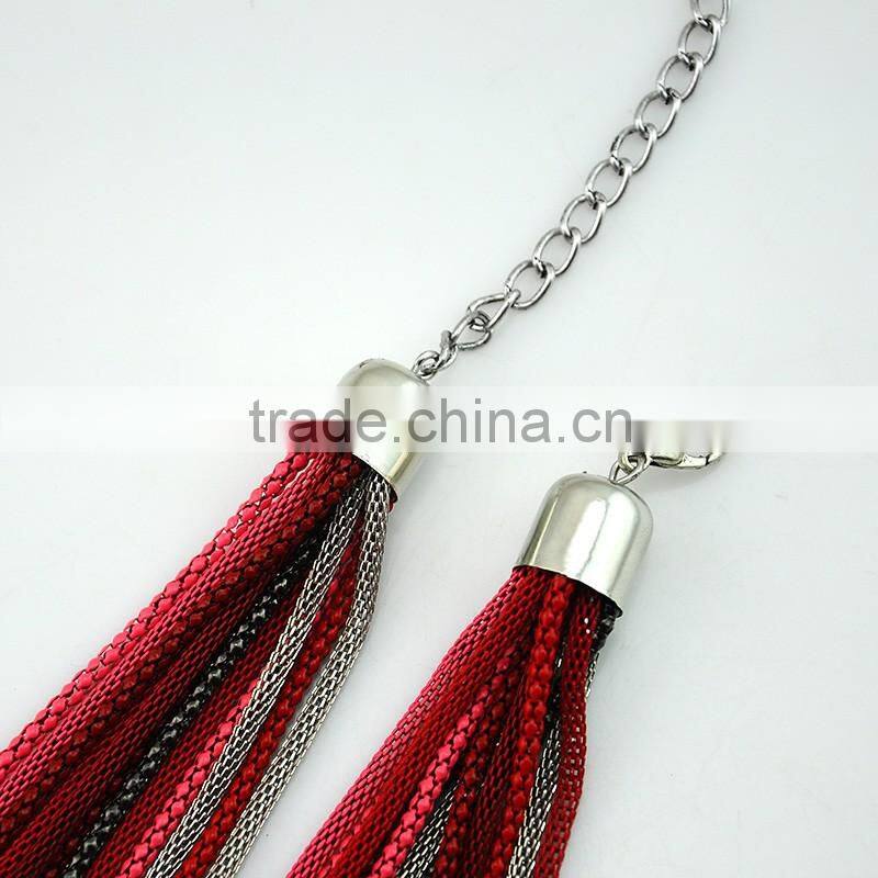 High Quality indian jewelry set With Multilayer Colorful Chain