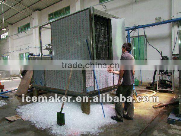Ice plate maker machine for storage of seafood