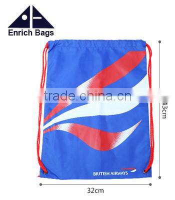 Sport Drawstring Backpack Bag For Gym Kit