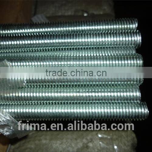 high quality grade 4.8 China supplier internally carbon steel all thread rod 6mmQ235 GB45 Steel Thread Rods
