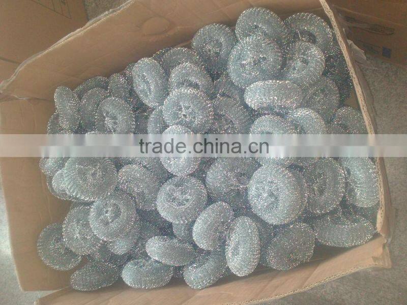 Galvanized metal scrubbers
