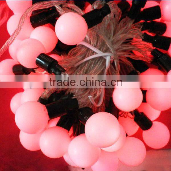 waterproof remote control led ball string lights