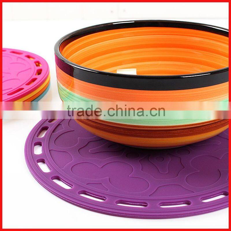 Fashion Silicone Cup Mat Silicone Cup Coaster Set