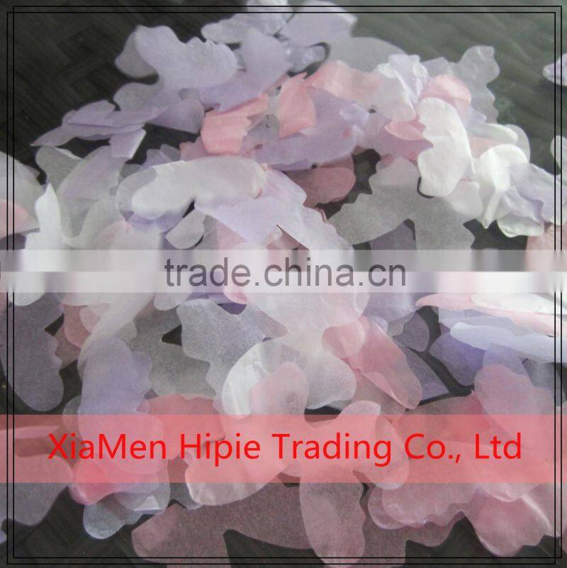 Blue and white Biodegradable heart Confetti Eco Friendly Handmade paper confetti