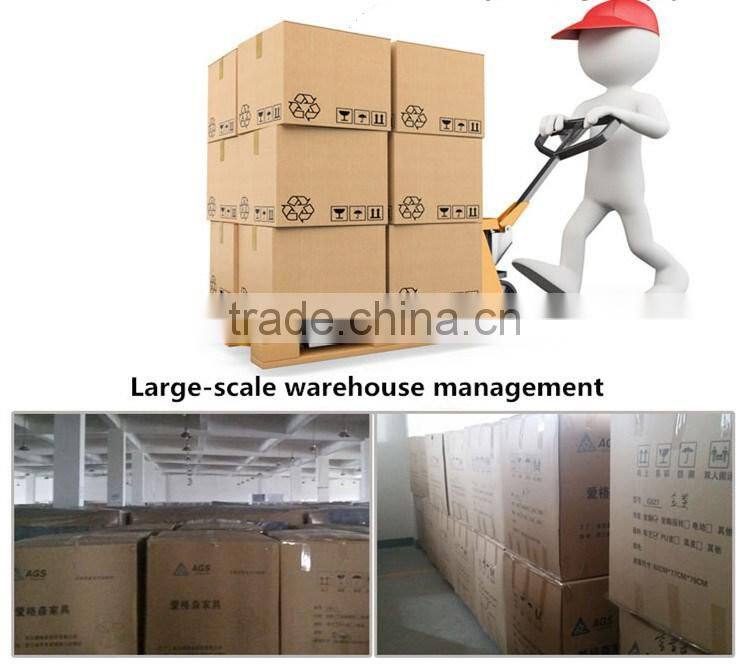 Black & Brown PU manager chair AGS-6026