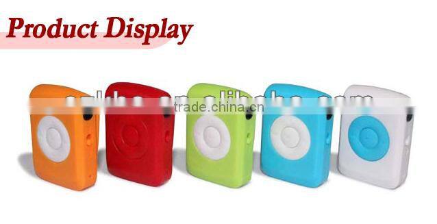Best Selling Support Micro SD/TF Card Mini Mp3 Multimedia Player Manual