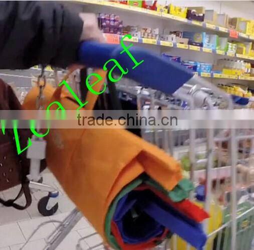 Non-woven shopping trolley cart bags,Non-woven Material and Folding Style shopping trolley cart bags