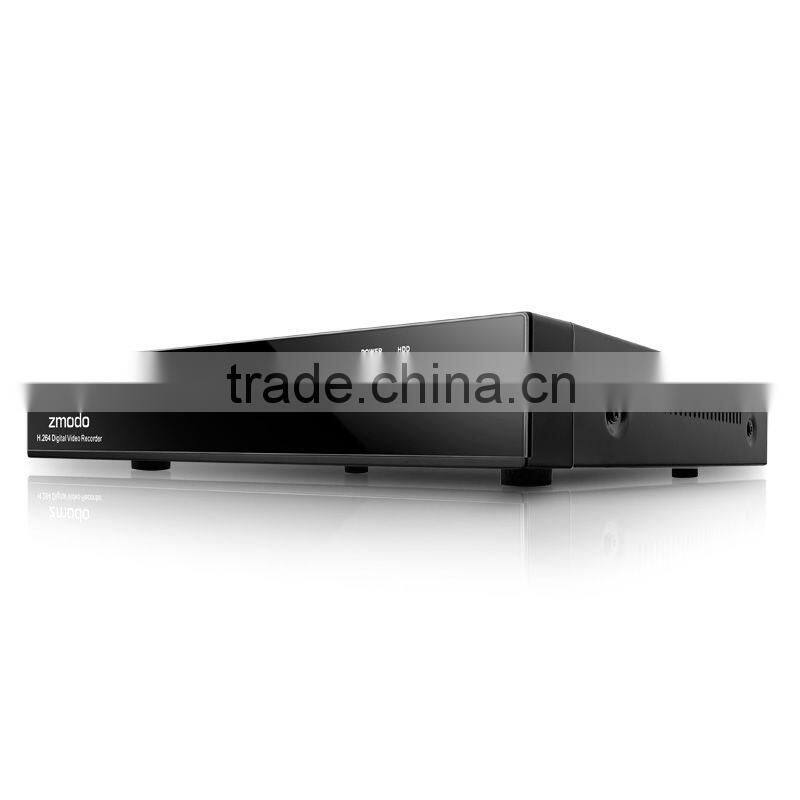 Zmodo 4CH Full D1 DVR Waterproof 600TVL Camera Kit