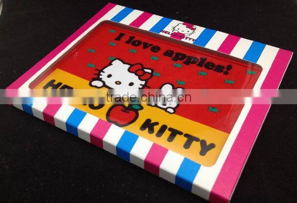 2014 whole sale Hot sale hello kitty Car Non-slip Mat,and PVC mateirial
