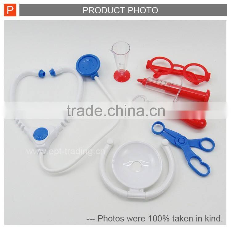 Educational pretend kids doctor toy play medical toys with sound