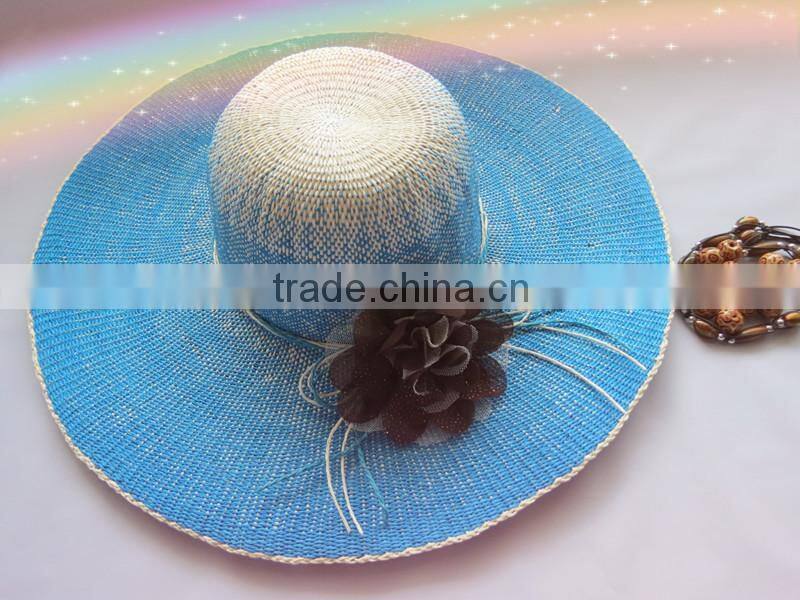 Fashion Design paper straw hats cheap