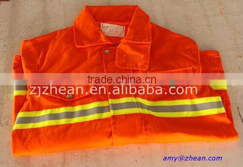 100% Cotton Fire Resistant Firefighting Suit Fireman Uniform
