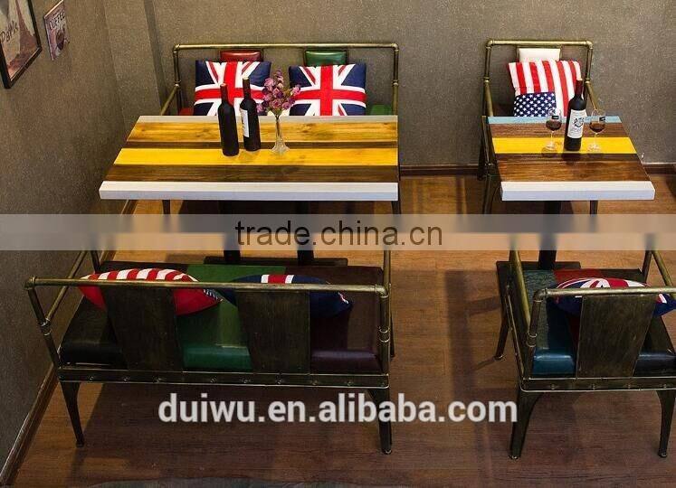 Colorful iron used nightclub furniture for sale