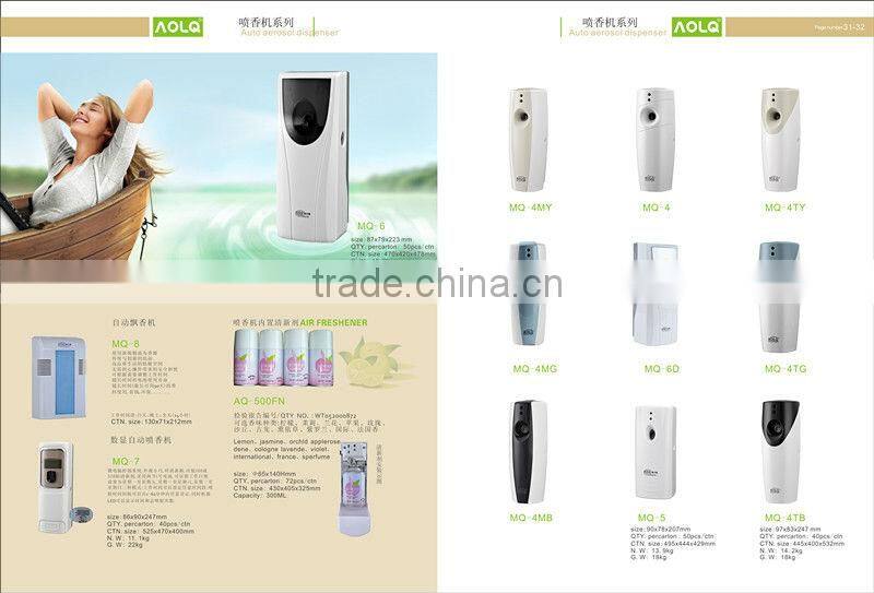 automatic aerosol dispenser air freshener with programming