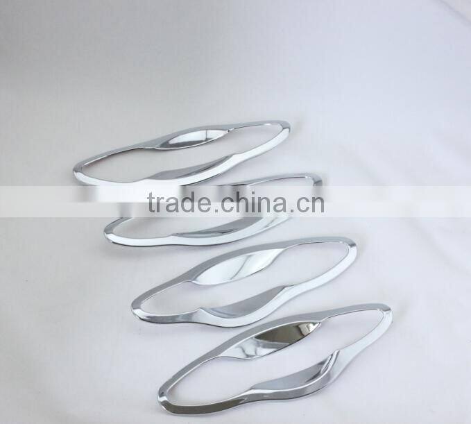 SET ABS CHROME DOOR HANDLE BOWL INSERTS COVER DOOR HANDLE BOWL FOR AVANTE 2012-2013