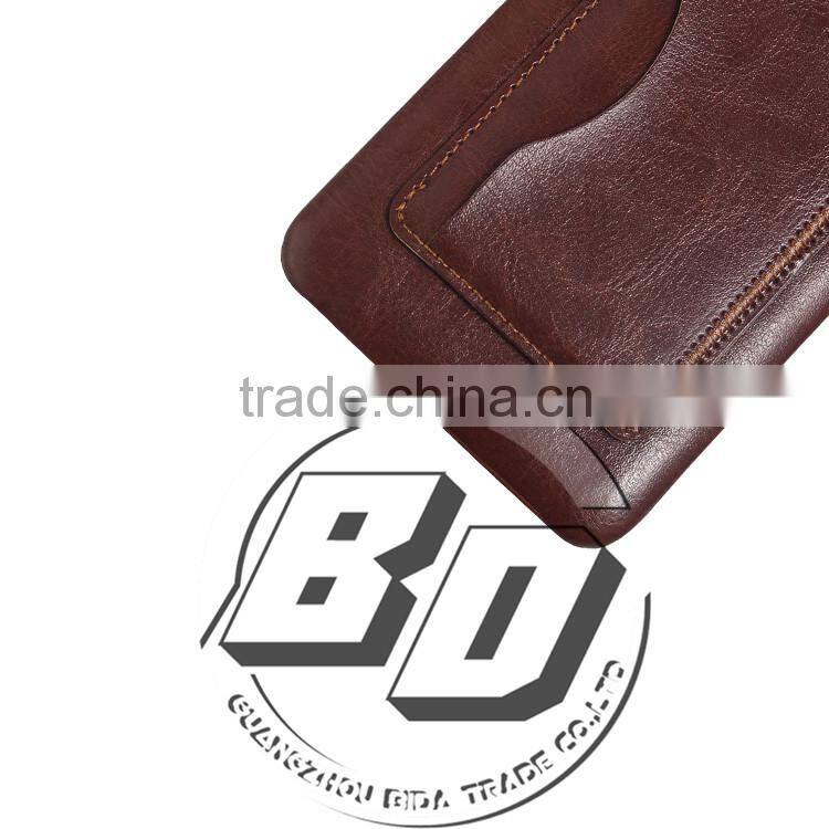 Fashionable Popular Pu leather Kickstand card pocket on back cover For HTC Desire 728 lowest price