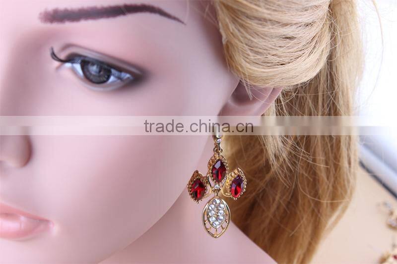 Wholesale Handmade Latest Fashion Big Long Wedding Chandelier Earrings