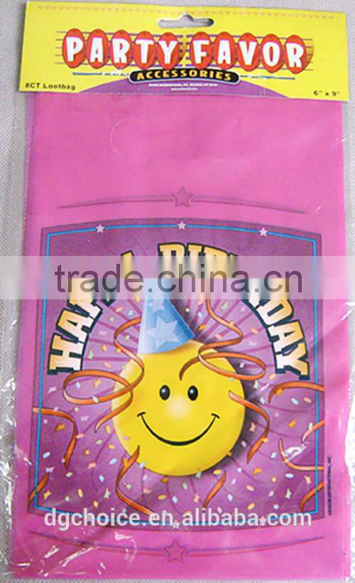 Low price and high quality birthday party treat bag