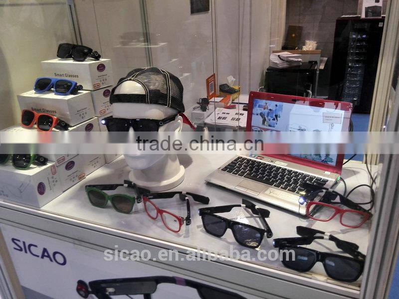 mobile phone video smart glasses with bluetooth