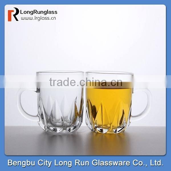 LongRun 242ml 2014 new fancy style drinking beer glass cup water tea cup wholesale