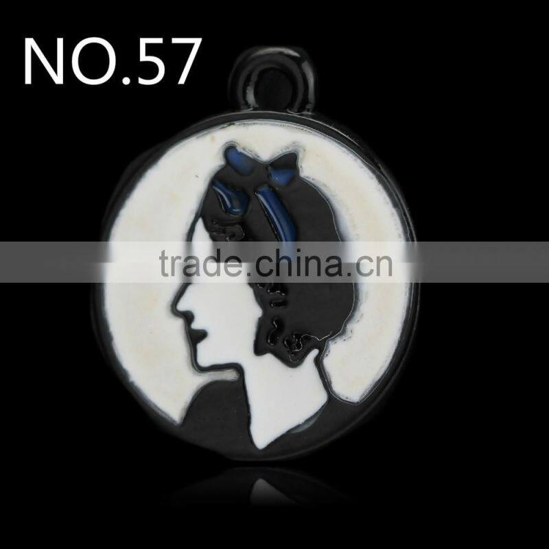 head portrait pendant hunger for clother ,shoes, and bags decorations