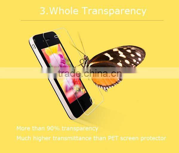 Hot New Products For 2015 Universal 9h 2.5d Tempered Glass Screen Protector For smart phone
