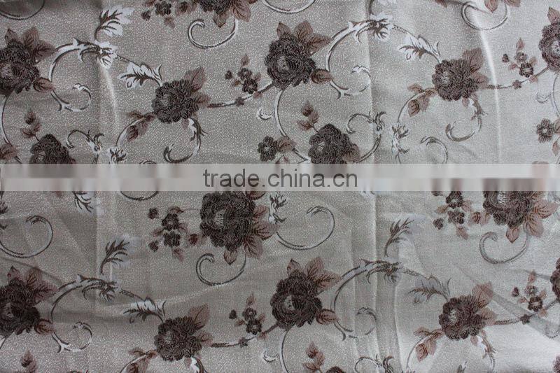 2015 Wholesale Fabric spun 100% polyester microfiber brushed canvas fabric for home textile