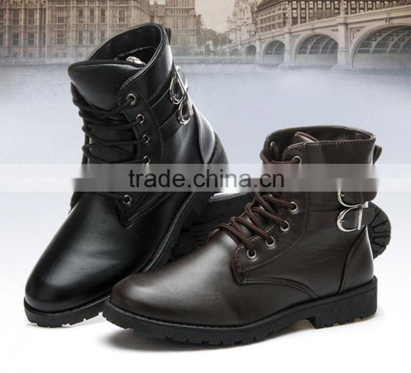 fashion winter leather man boot