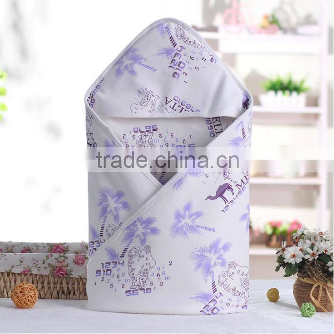 cheap price high quality soft touch multi-functional worsted cotton baby blankets wholesale