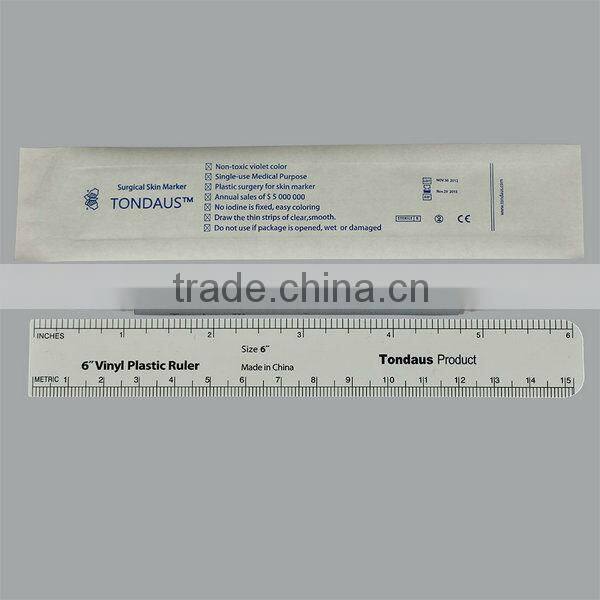 Surgical skin marker for plastic surgery