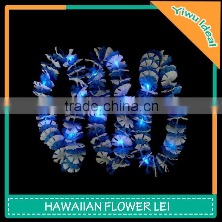 Rainbow Polyester Flower Garland Hawaiian Graduation Leis