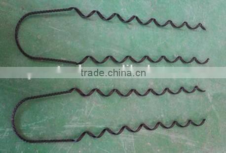 Preformed insulator post type tie/ Distribution guy grips