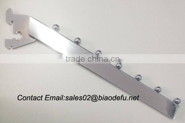 Clothes store waterfall hanger hooks