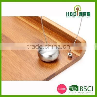 Newest design totally bamboo tissue paper holder/bamboo napkin holder