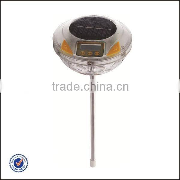 LED Light Lamp With Digital Thermometer For Pool