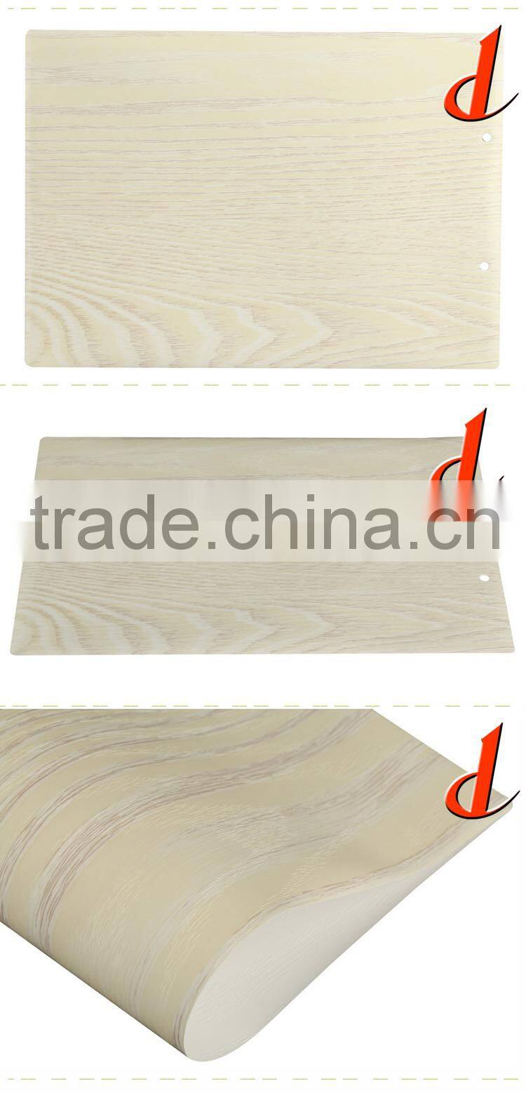 High quality Decorative wood grain pvc foil for aluminium window and door profile