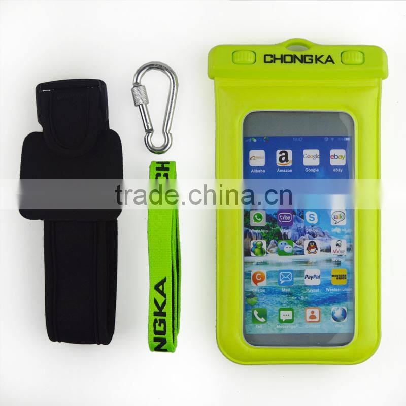Cheap PVC Sealed Smart Phone Waterproof Bag