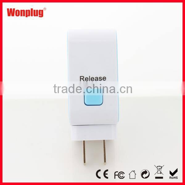 2 port USB multi use mobile phone home charger with 4 interchangeable EU US UK AU plug