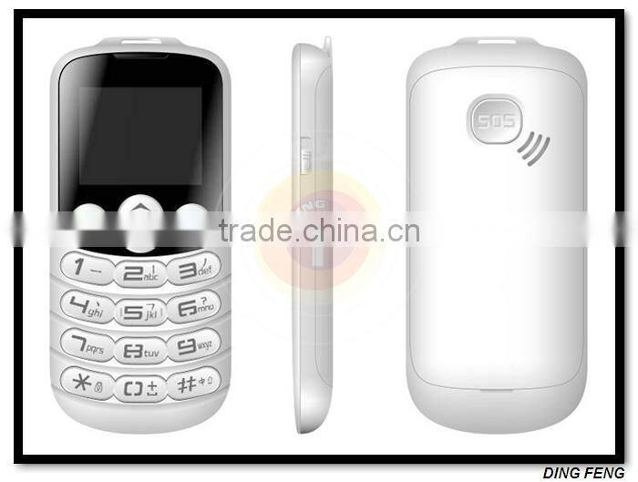 Cheapest Big Keyboard Unlocked MTK6260M Big Font Wap Gprs Gsm Quad Band FM SOS 1.8inch Elder Cell Phone T08