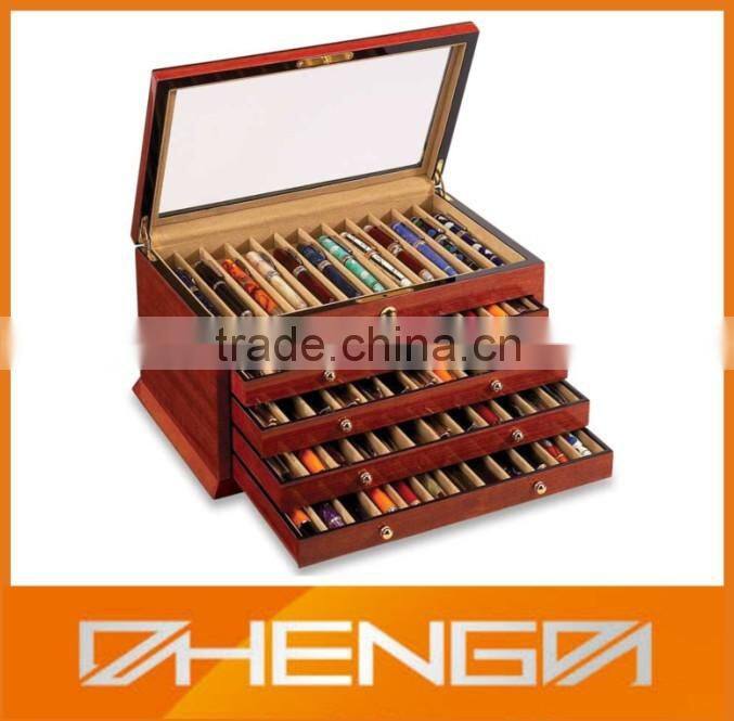 Hot Sale!!! Customized Glossy lacquer Solid Wood Drawer Box