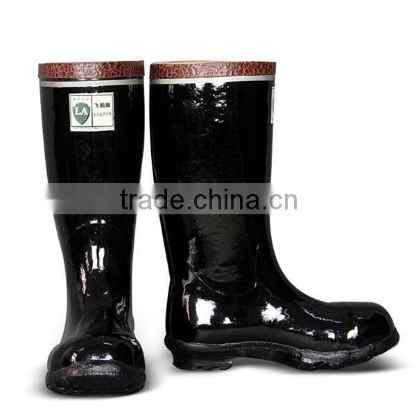 Safety Boots with Steel Toe Rubber Material