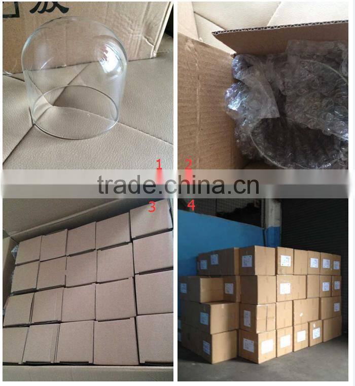 Dessert Cover | Unique Glassware | bottle jar vial bell Cloche terrarium| Pedestal - decorative mini glass cake dome suppliers