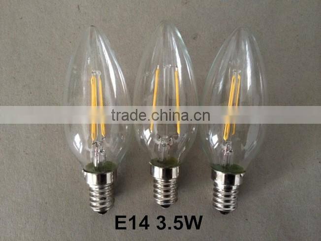 3.5W LED filament bulb MADE IN CHINA high quality filament bulb